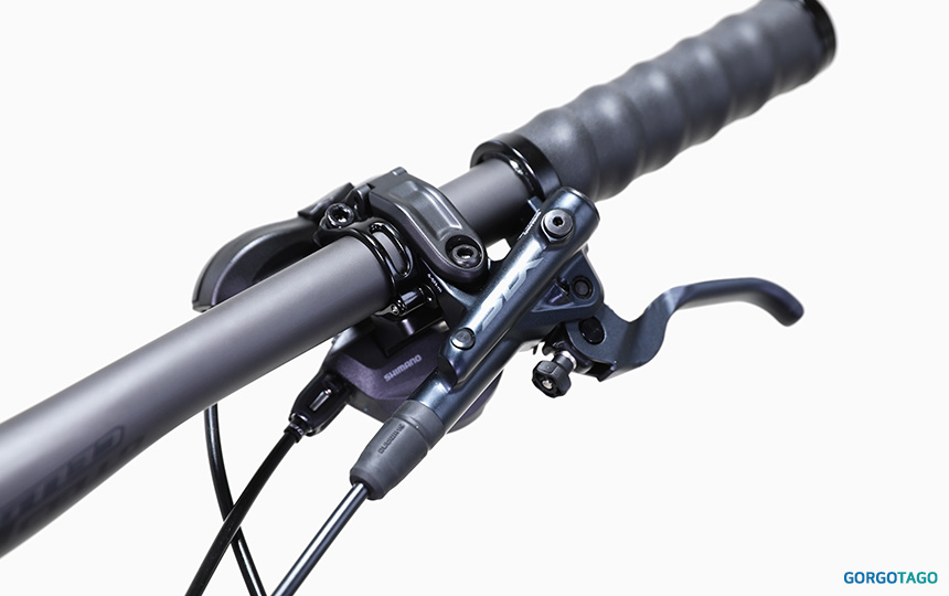 2024 첼로 크로노 70 MTB 27.5 시마노 XT 시프터 디테일