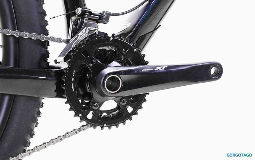 2024 첼로 크로노 70 MTB 27.5 XT 크랭크셋 디테일