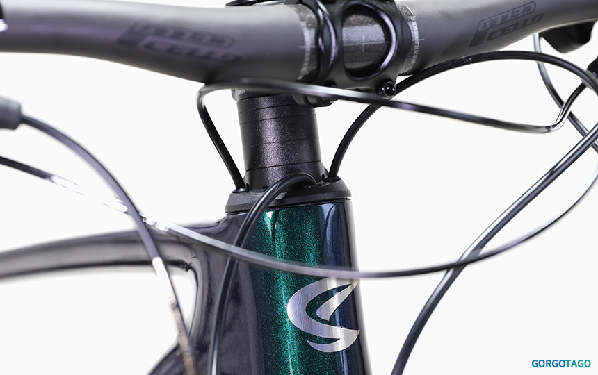 2024 첼로 크로노 70 MTB 27.5 카본 하드테일 프레임 마감 디테일