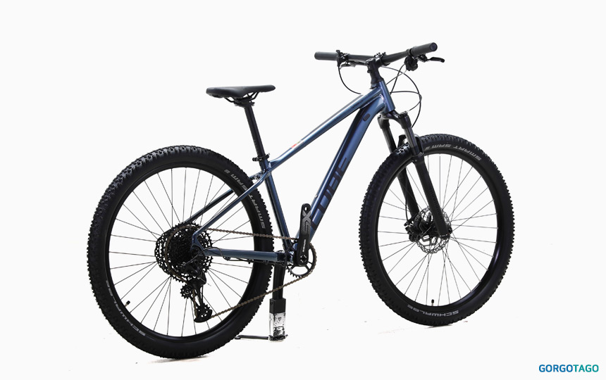 Cube Attention MTB 27.5 Indigo blue Rear view