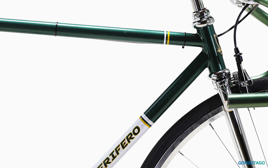 셀레리페로 데빌 콜럼버스 크로몰리 프레임 튜빙 디테일
