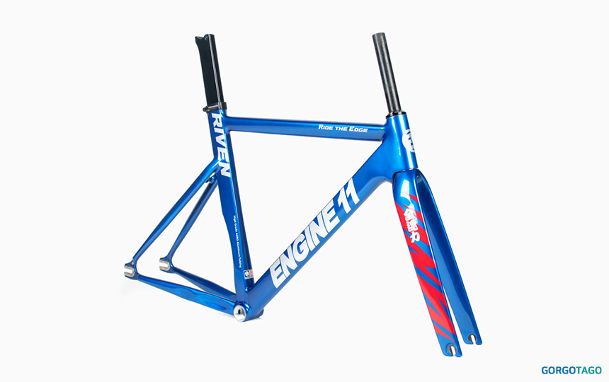 2026 엔진11 리븐 트랙 프레임셋 블루 썬더 컬러 프레임셋 디테일