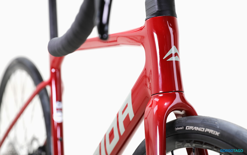 2026 메리다 스컬트라 4000 카본 프레임 튜브 형상 디테일