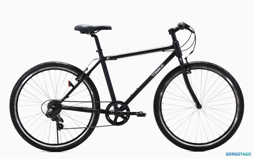 타누스 01 하이브리드 27.5 블랙 컬러 측면 이미지