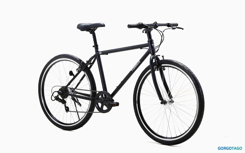 타누스 01 하이브리드 27.5 블랙 컬러 프레임 디테일 이미지