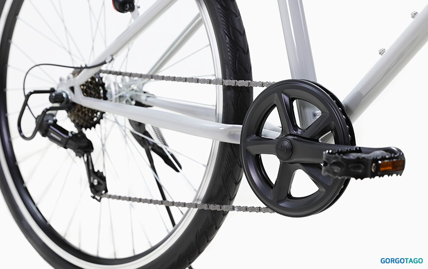 타누스 01 하이브리드 27.5 32T 크랭크셋 디테일