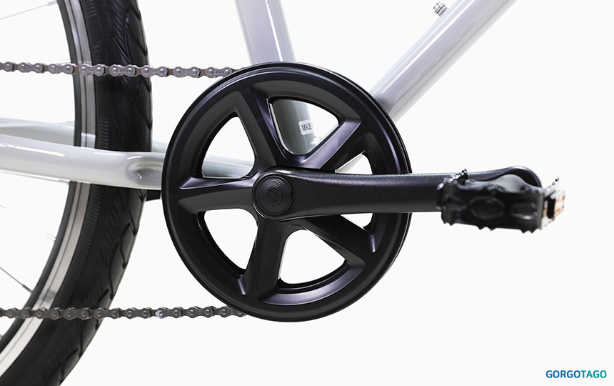 타누스 01 하이브리드 27.5 체인가드 포함 크랭크셋