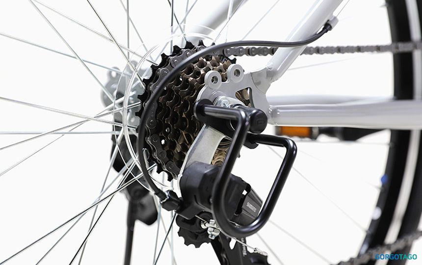 타누스 01 하이브리드 27.5 구동부 전체 구성 이미지