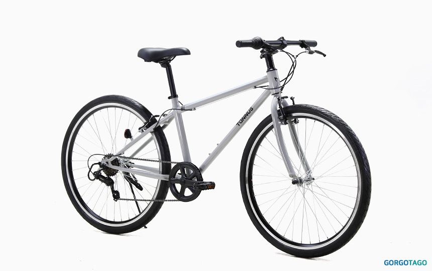 타누스 01 하이브리드 27.5 그레이 컬러 프레임 디테일 이미지