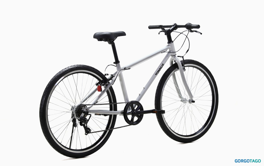 타누스 01 하이브리드 27.5 그레이 컬러 실루엣 이미지