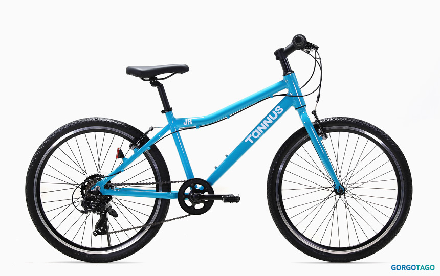 타누스 주니어 24 키즈바이크 블루 컬러 측면 이미지