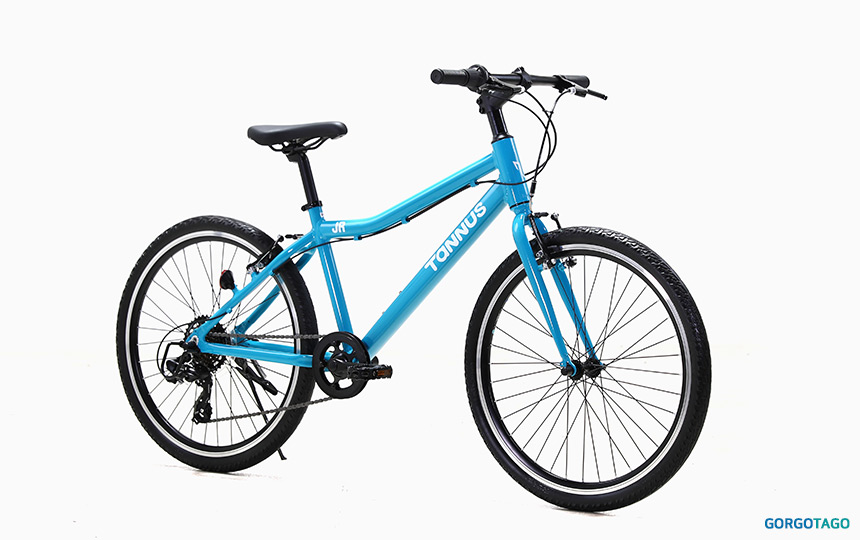 타누스 주니어 24 키즈바이크 블루 컬러 프레임 디테일 이미지