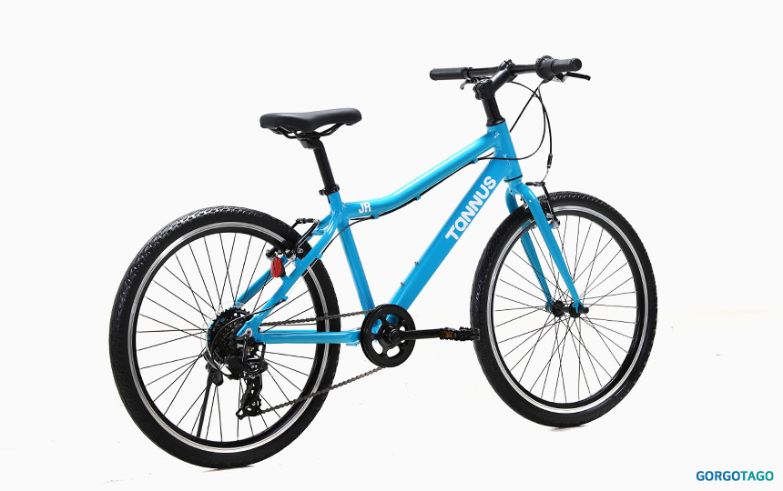 타누스 주니어 24 키즈바이크 블루 컬러 실루엣 이미지