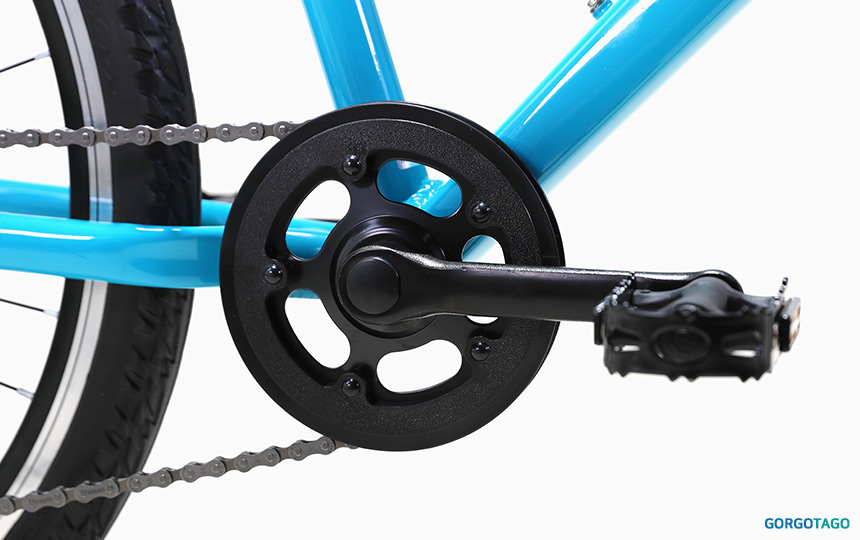 타누스 주니어 24 키즈바이크 체인가드 구성 이미지