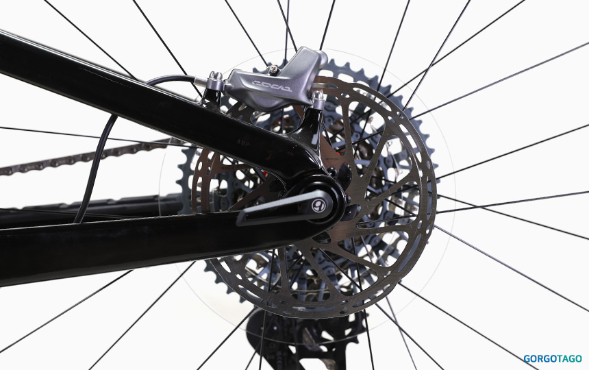 2025 TREK Fuel EX 9.8 GX AXS Gen 6 MTB brake detail 2