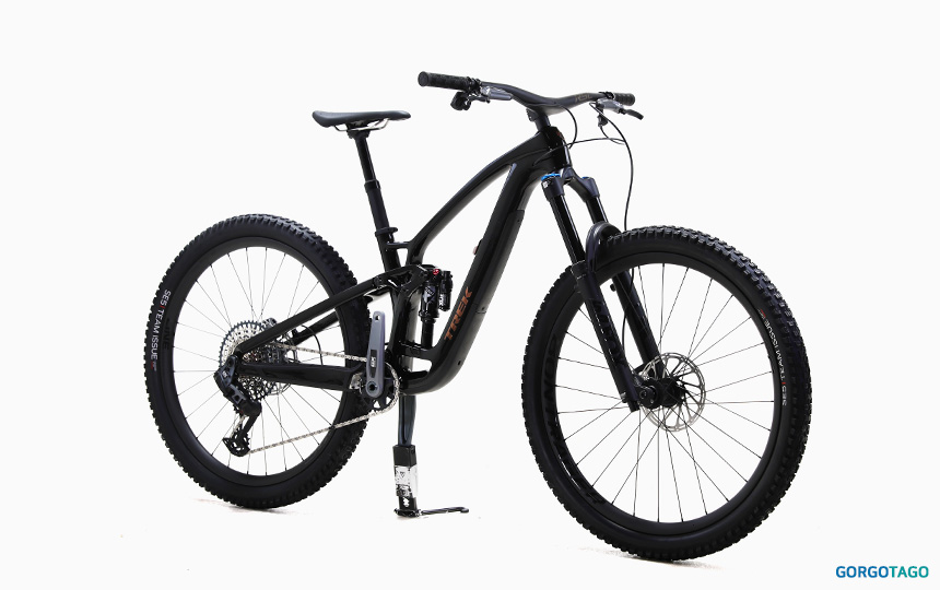 2025 TREK Fuel EX 9.8 GX AXS Gen 6 MTB Deep Smoke color view 2
