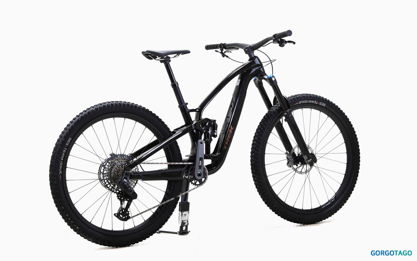 2025 TREK Fuel EX 9.8 GX AXS Gen 6 MTB Deep Smoke color view 3