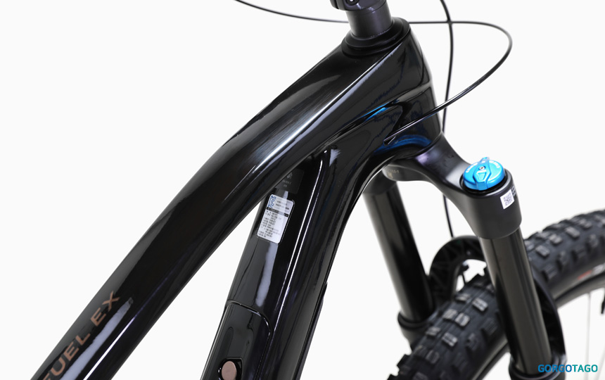 2025 TREK Fuel EX 9.8 GX AXS Gen 6 MTB frame detail 2