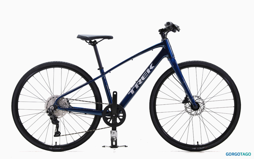 2025 TREK FX 2 Gen 4 Mulsanne Blue color view 1