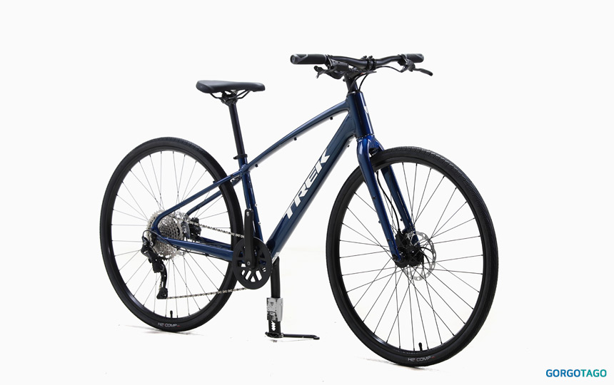 2025 TREK FX 2 Gen 4 Mulsanne Blue color view 2