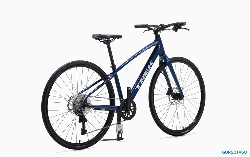 2025 TREK FX 2 Gen 4 Mulsanne Blue color view 3