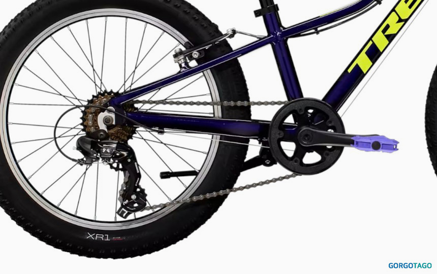 2026 TREK Precaliber 20 Kids MTB drive detail 1