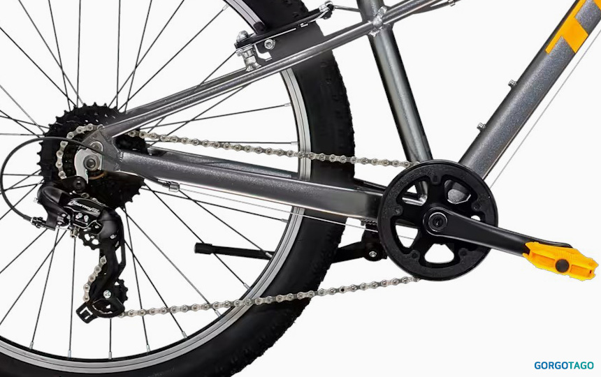 2026 TREK Precaliber 24 Jr MTB drive detail 1