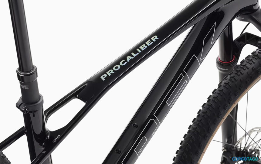 2026 트렉 프로칼리버 9.6 3세대 아이소보우 진동 완화 카본 프레임 디테일