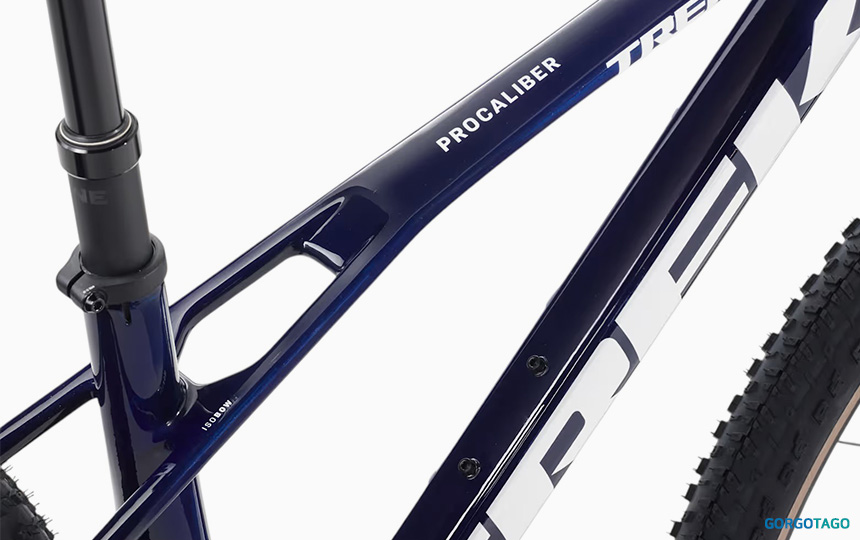 2026 트렉 프로칼리버 9.7 AXS 3세대 아이소보우 구조 프레임 디테일