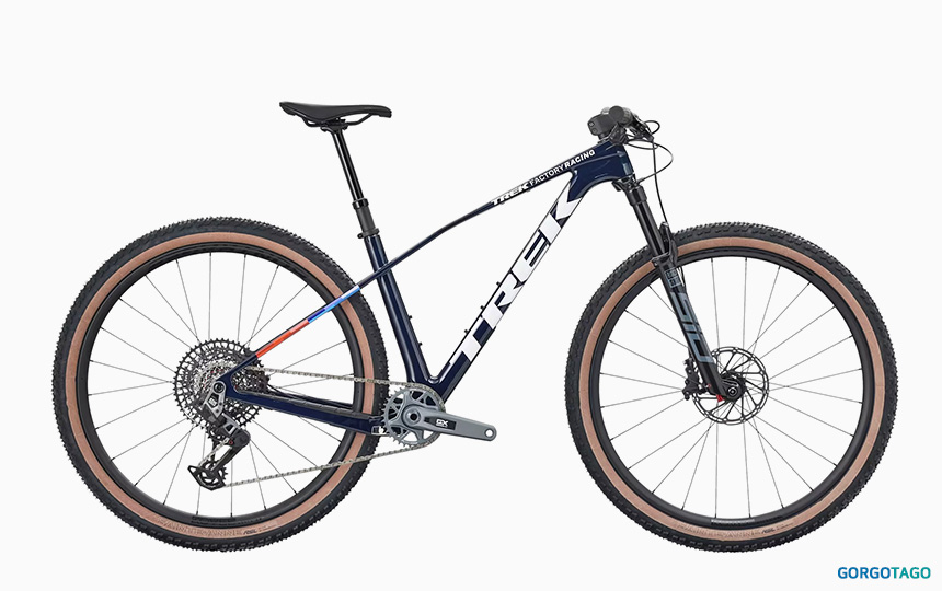 2026 트렉 프로칼리버 9.7 AXS 3세대 네이비 스모크 컬러 측면 전체 모습