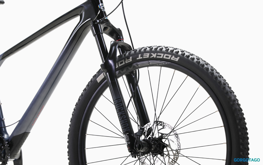 2024 첼로 크로노 50 MTB 27.5 락샥 쥬디 골드 RL 포크 디테일
