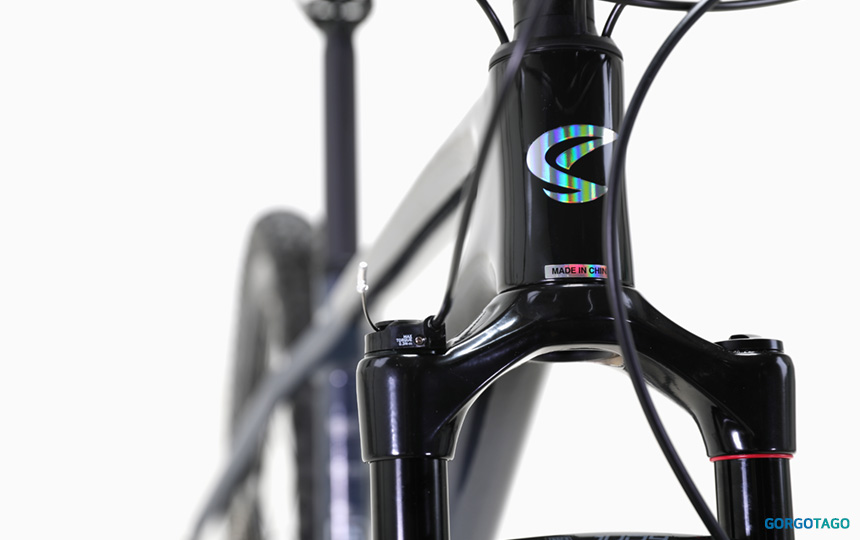 2024 첼로 크로노 50 MTB 27.5 다운튜브 카본 프레임 디테일