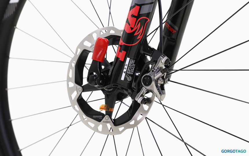2024 첼로 크로노 90 MTB 27.5 XTR M9100 브레이크 디테일