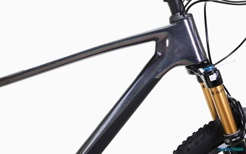 2024 첼로 크로노 90 MTB 27.5 카본 적층 프레임 디테일
