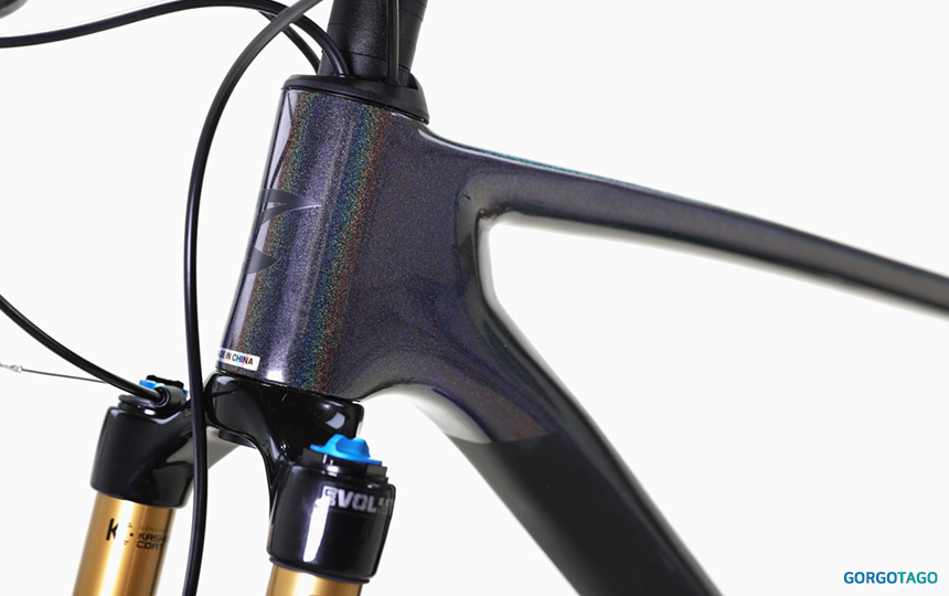 2024 첼로 크로노 90 MTB 27.5 다운튜브 프레임 디테일