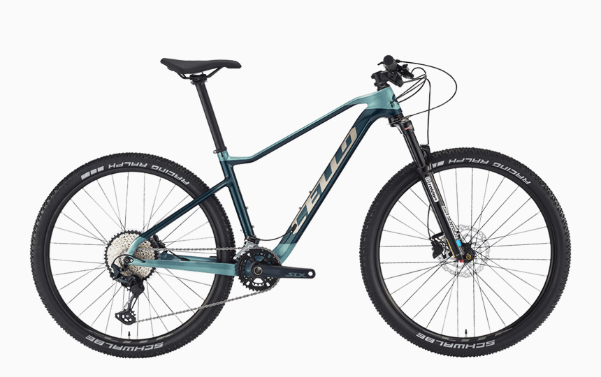 2024 첼로 XC PRO 30 MTB 27.5 에메랄드 실버&다크틸 컬러 이미지