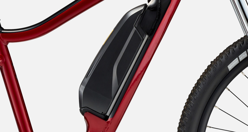 2025 첼로 27.5 불렛 XC 30 E-MTB 418Wh 배터리 디테일