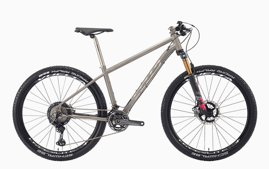 2024 첼로 실버라도 90 MTB 27.5 샌딩 티탄 컬러 이미지