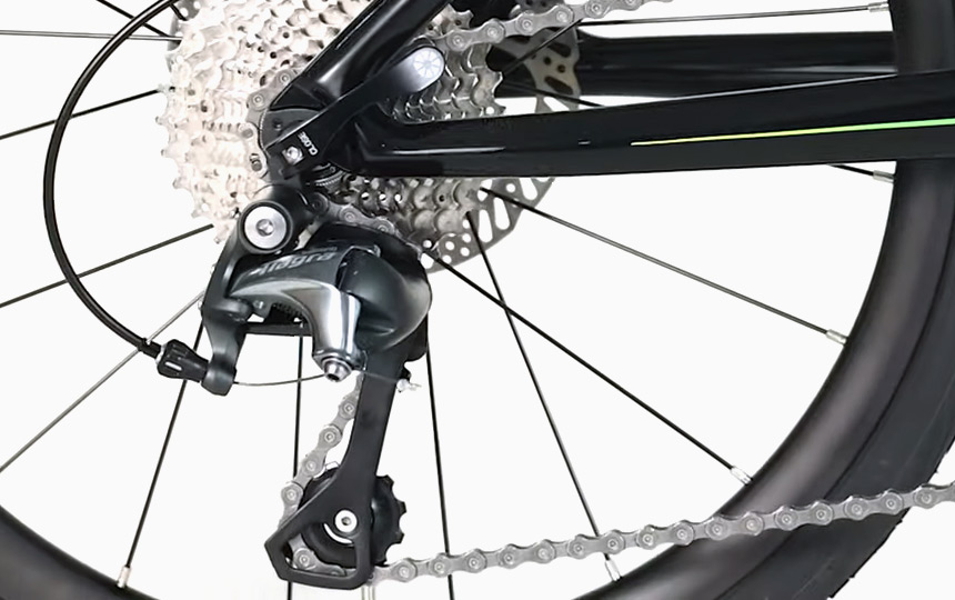 다혼 클린치 D10 카본 미니벨로 다혼 크랭크 구동계 디테일 2