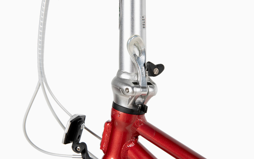 다혼 D-알파 핸들바와 스템 구조 디테일