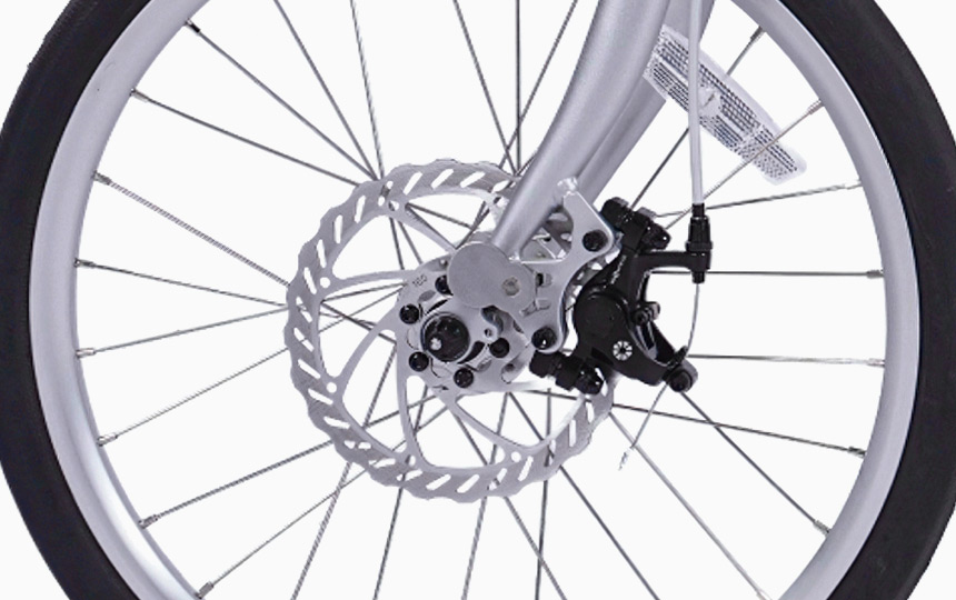 다혼 대쉬 D16 기계식 디스크 브레이크 디테일