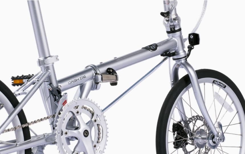 다혼 대쉬 D16 크로몰리 프레임 구조 디테일