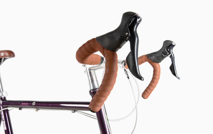 다혼 대쉬 D18 폴딩 미니벨로 드롭바와 듀얼레버 콕핏 디테일 1