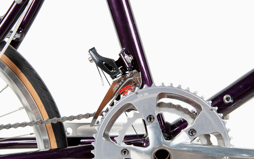 다혼 대쉬 D18 폴딩 미니벨로 시마노 소라 구동계 디테일 1