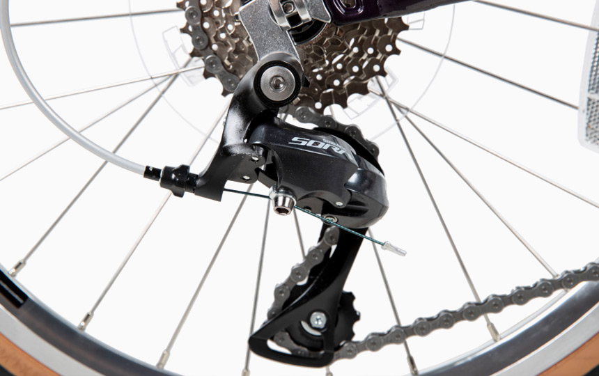 다혼 대쉬 D18 폴딩 미니벨로 18단 변속 시스템 디테일 2