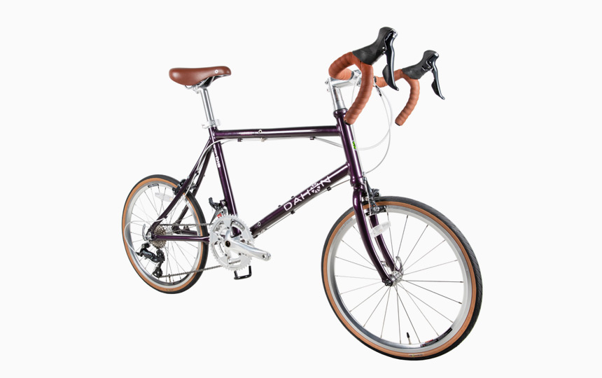 다혼 대쉬 D18 폴딩 미니벨로 퍼플 컬러 전체 이미지 2