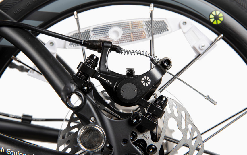 다혼 K9 기계식 디스크 브레이크 디테일 2