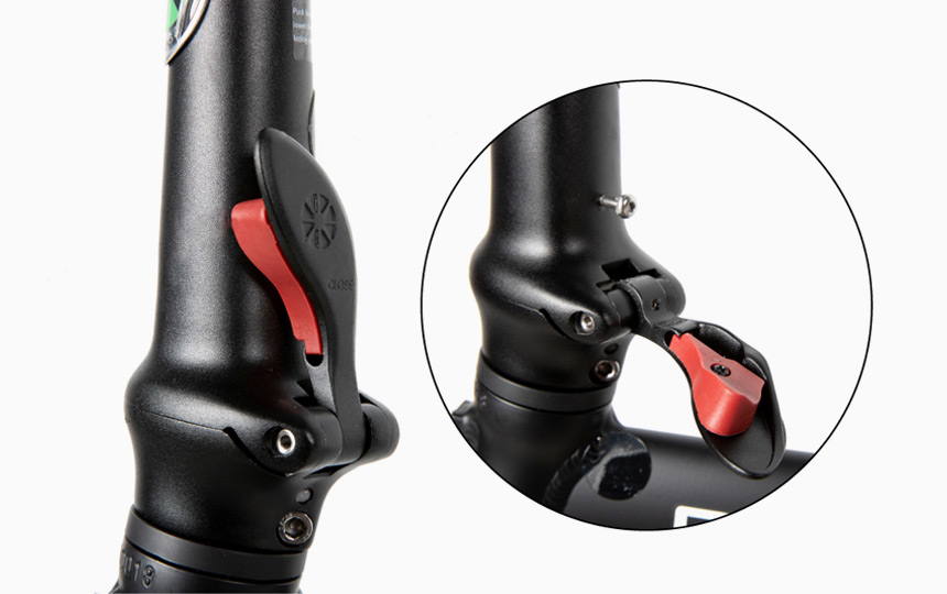 다혼 K9 각도 조절 가능한 폴딩 스템 디테일