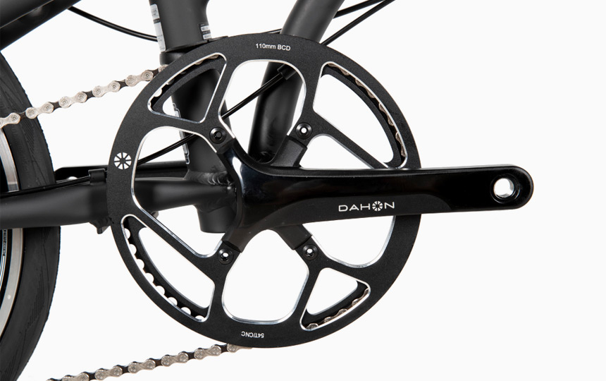 다혼 MU LX 11단 54T 체인가드 크랭크 디테일