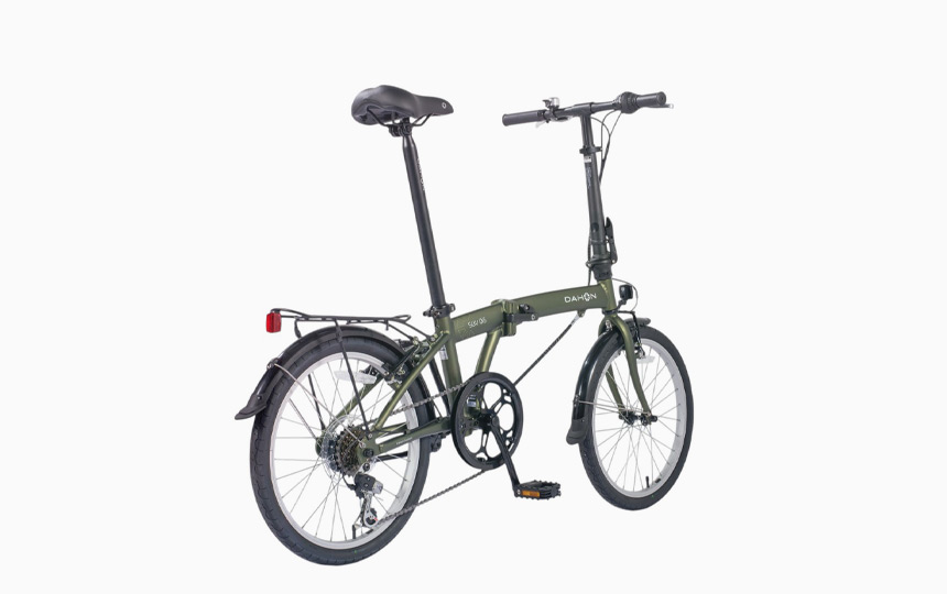 다혼 NEW SUV D6 미니벨로 맷그린 컬러 전체 이미지 2